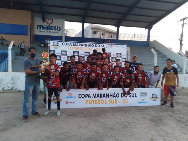A AACC é a campeã da etapa de Balsas da Copa Maranhão do Sul Sub-23. (Divulgação)