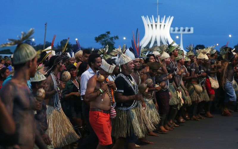 Marco Temporal os indígenas do MA na manifestação em Brasília