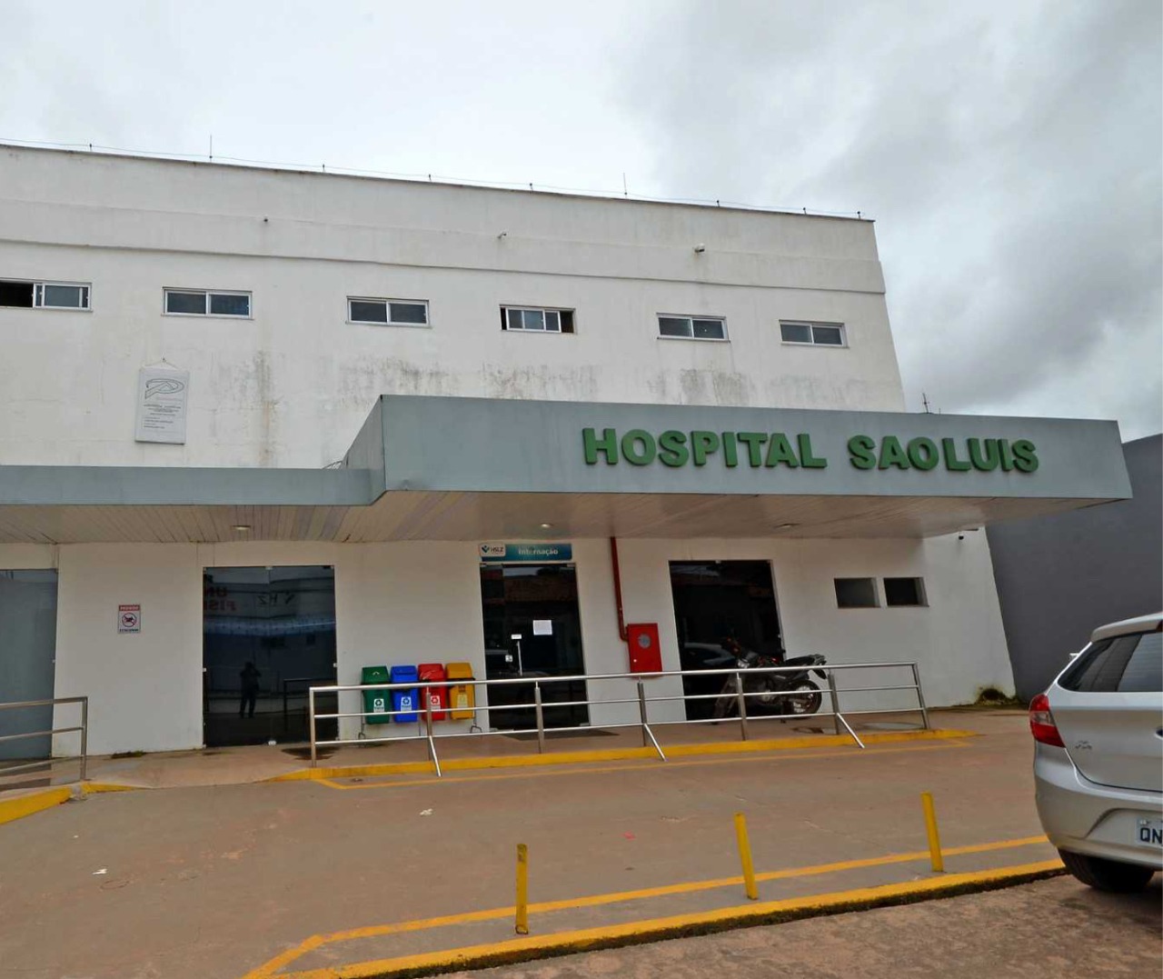 Hospital São Luís na Cidade Operária, onde está concentrado todo o atendimento diferenciado aos servidores estaduais do FUNBEN, que são pacientes de síndromes respiratórias ou Civid19