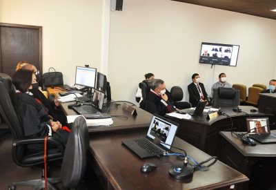 O órgão colegiado julgou 15 processos em sessão presencial e por videoconferência   Foto - Ribamar Pinheiro