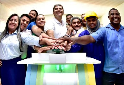 FOTO 1 - Prefeito Eduardo Braide inicia reforma do Centro de Saúde Expedito Alves de Melo, no Residencial Alexandra Tavares
